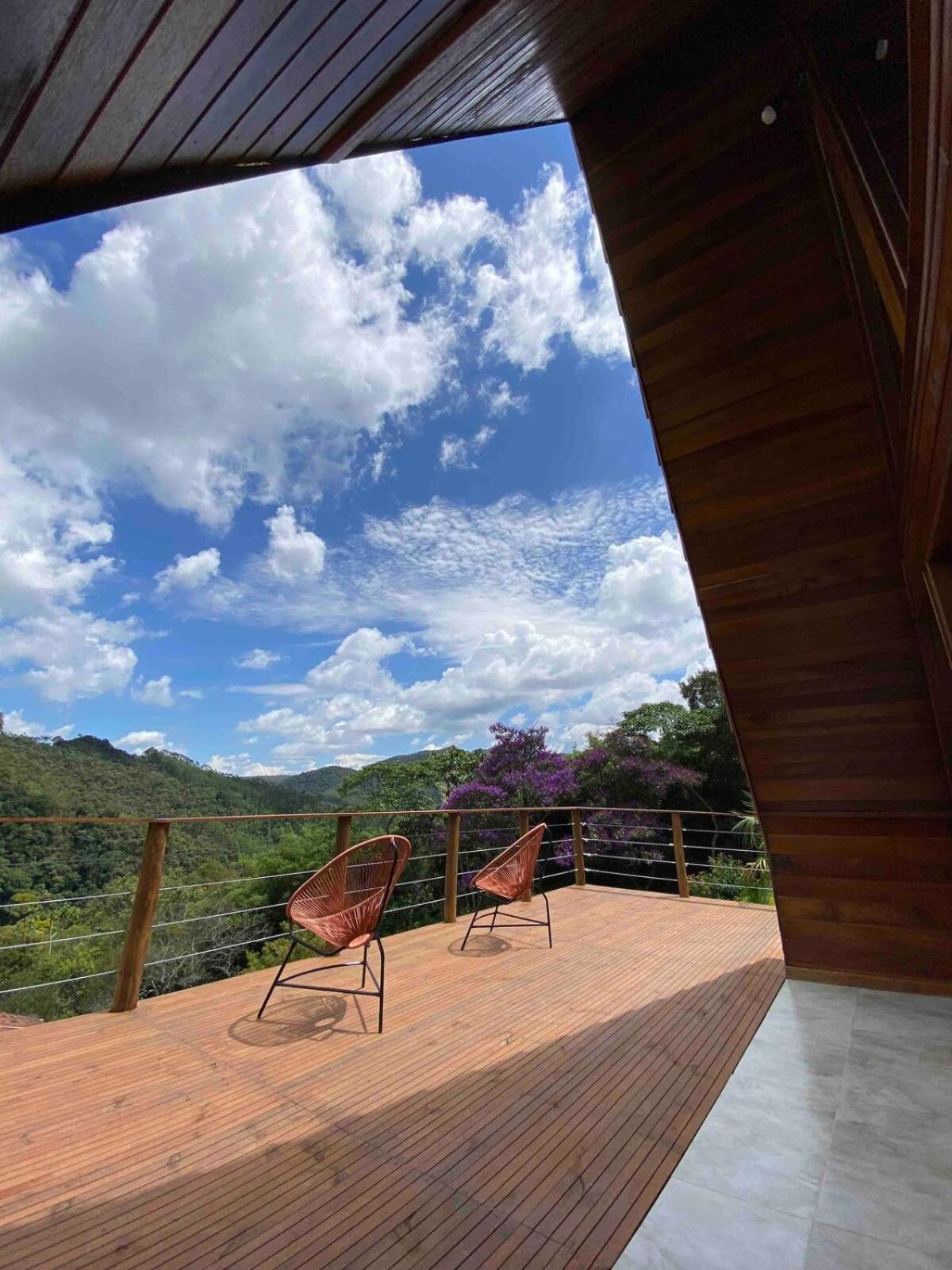 Chales Fazenda Floresta Das Araucarias Кунья Экстерьер фото